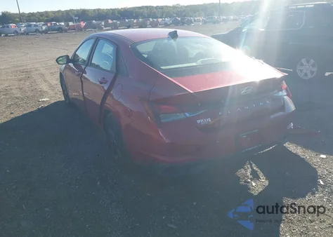 2021 Hyundai Elantra Sel from USA, damaged, VIN KMHLM4AG4MU067098